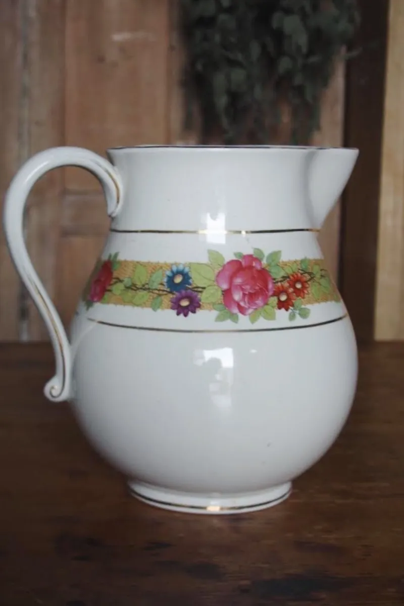 Large Antique Wash Jug - Image 1