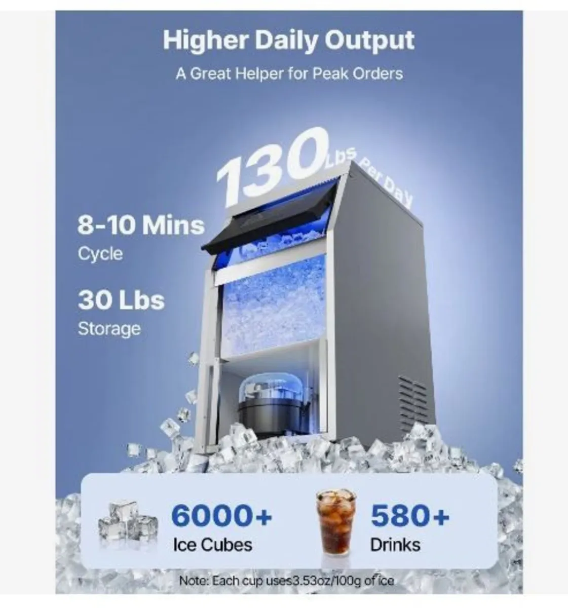 Commercial Ice Maker Machine - Image 2