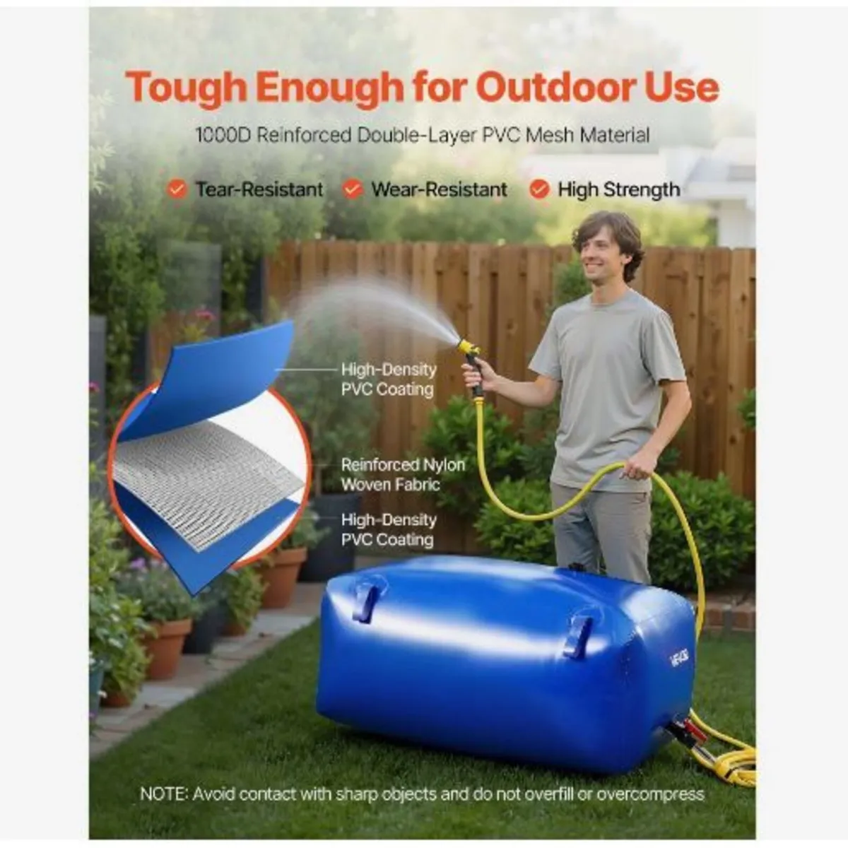 Water Storage Bladder 240L Large Capacity - Image 3
