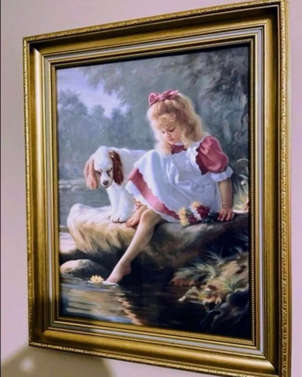 " a day together" framed image