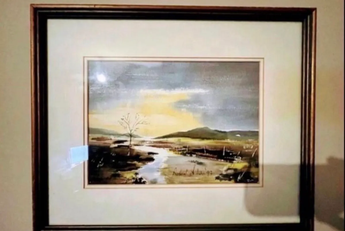Robert Allen 1997 -  Donegal Dawn - Water Colour - Image 1