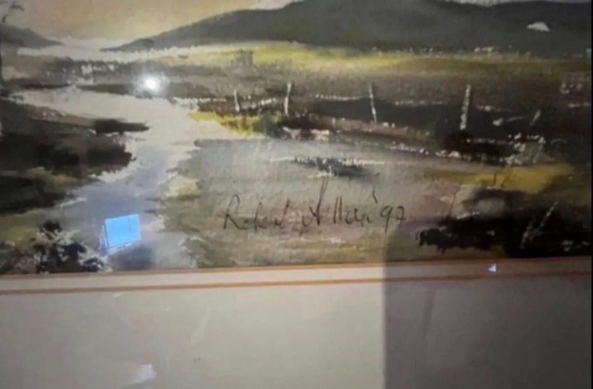 Robert Allen 1997 -  Donegal Dawn - Water Colour - Image 2