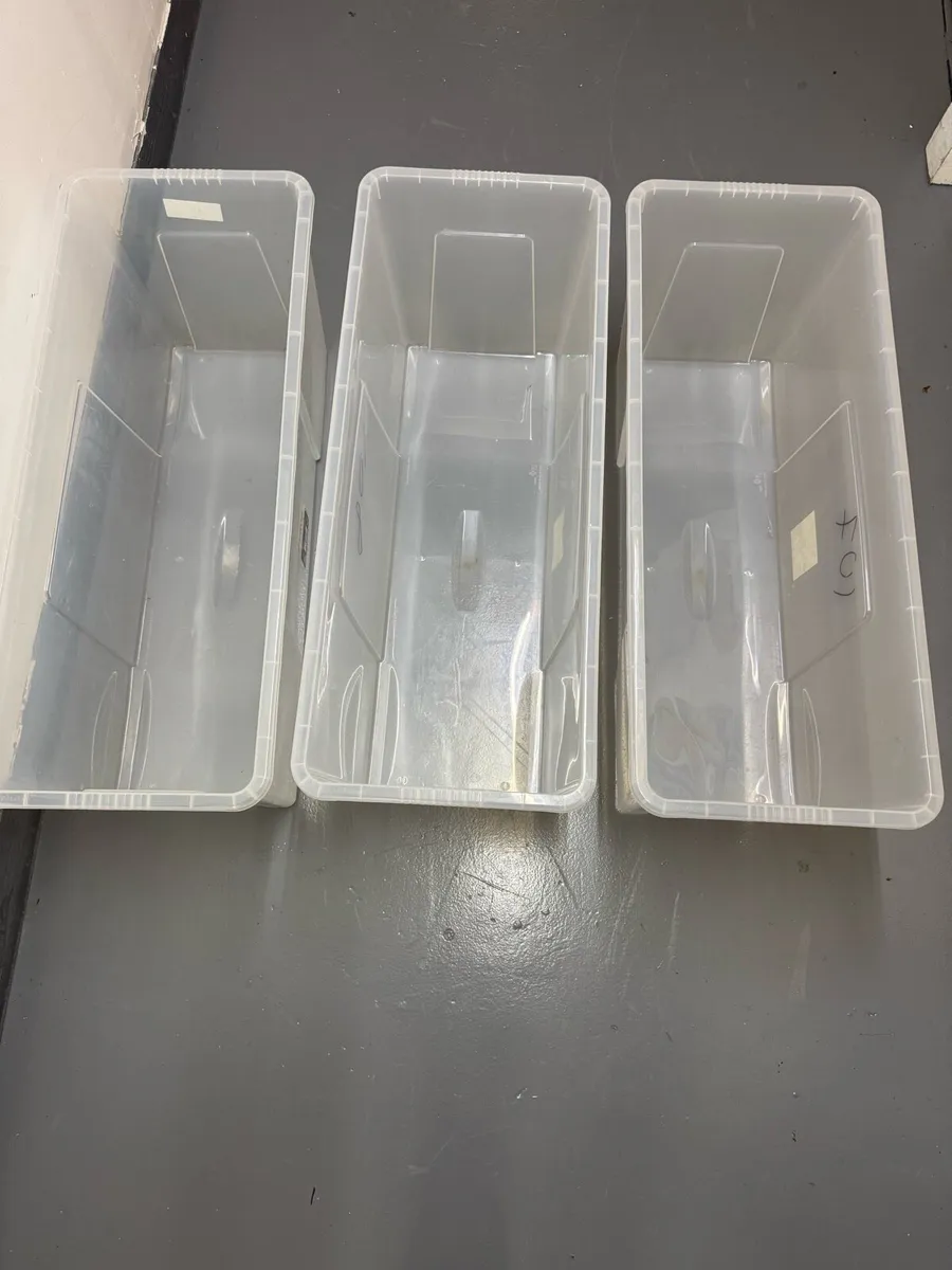 Wham 133 ltr Crystal Box & Lid x 3 - Image 3