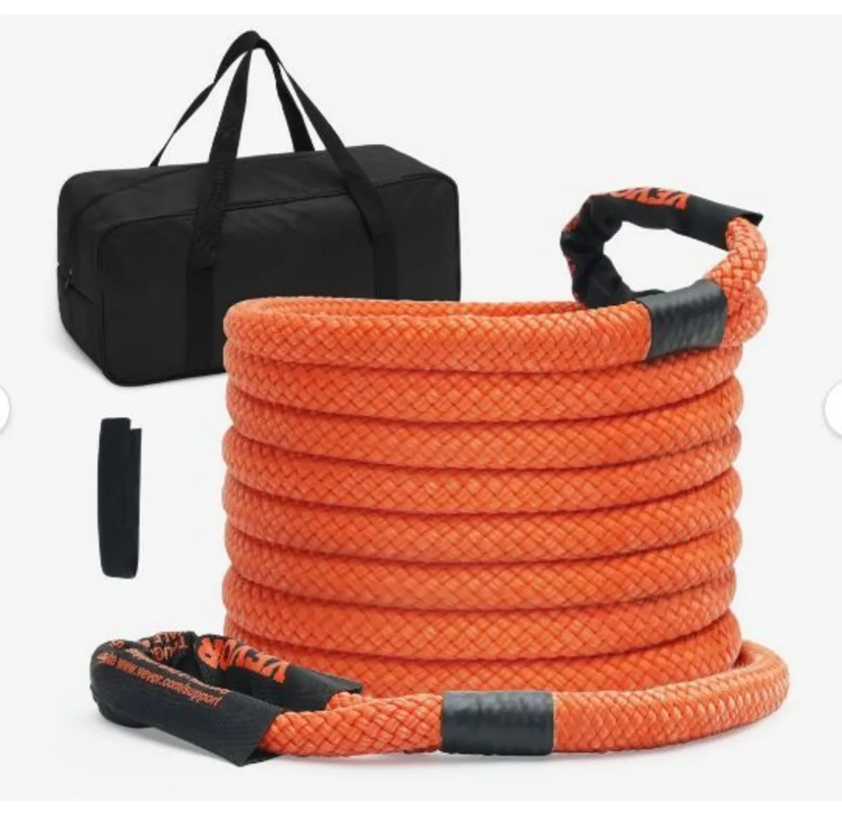 1" (2.54 cm) x 30'/9.1 m Kinetic Recovery Tow Rope - Image 3