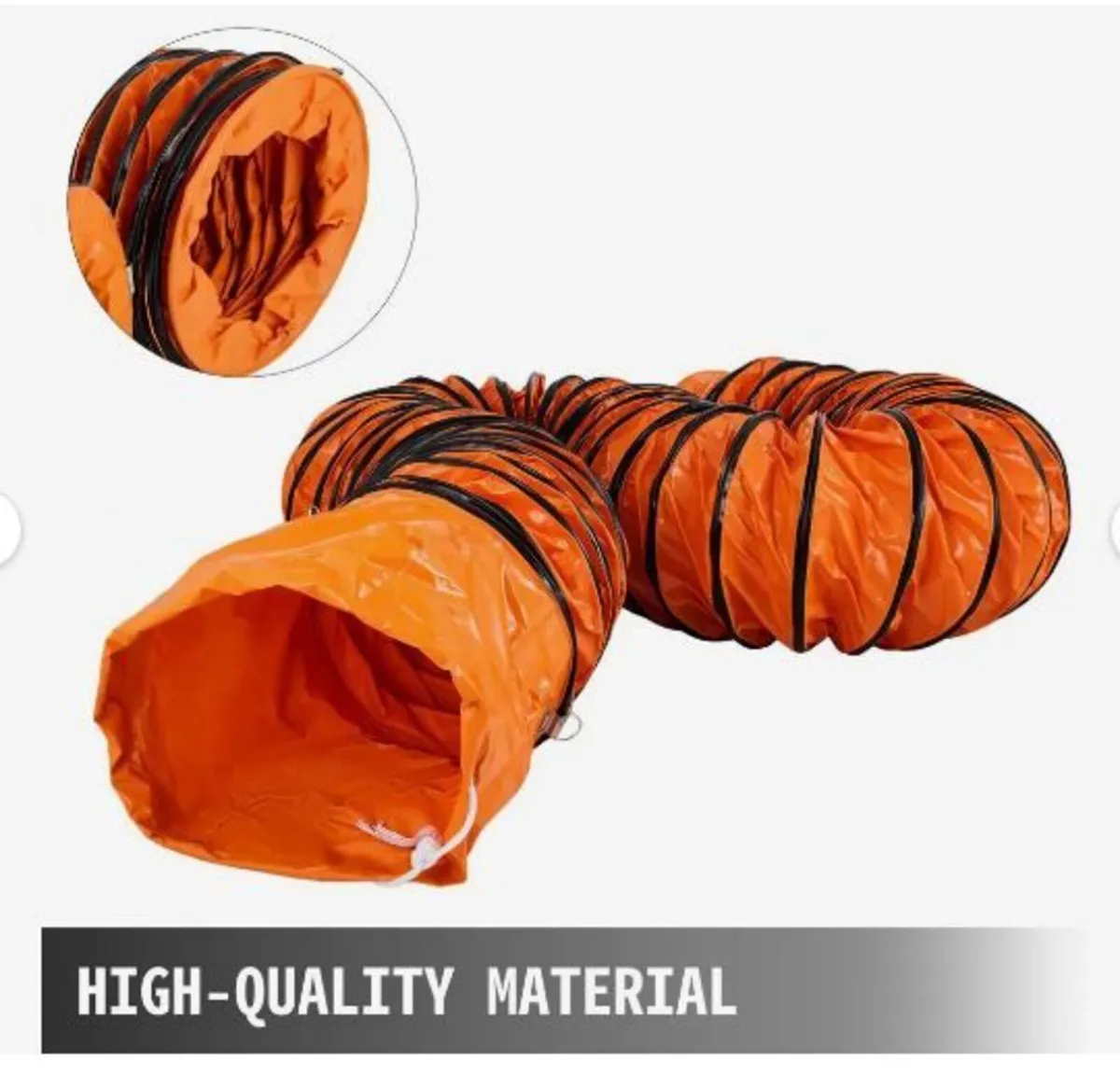 10 M/32ft PVC Flexible Duct Hosing for 300 MM/12 I - Image 3