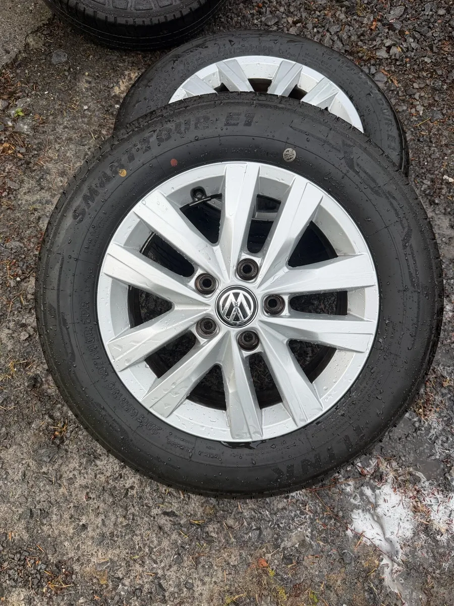 VW Transporter 16”Clayton alloys - Image 1