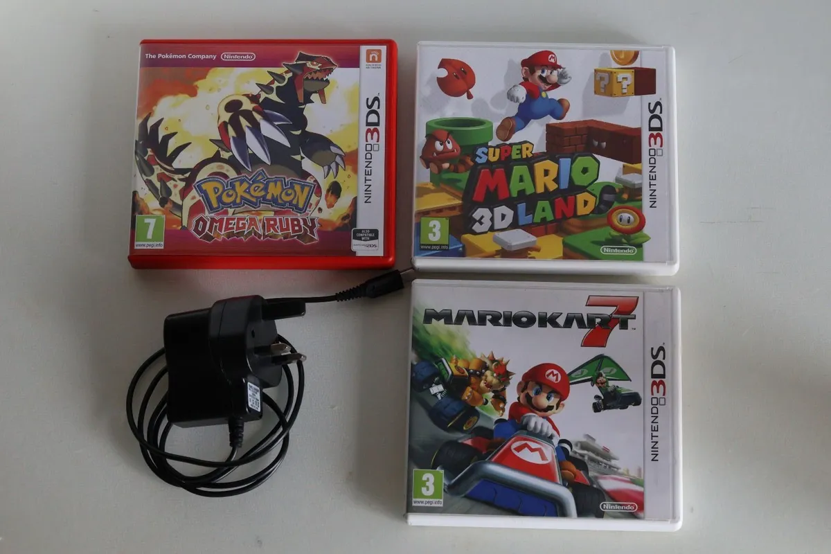 Nintendo 3DS with Pokemon Omega Ruby + more - Image 2