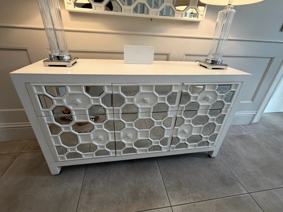 Side board & mirro - Image 3
