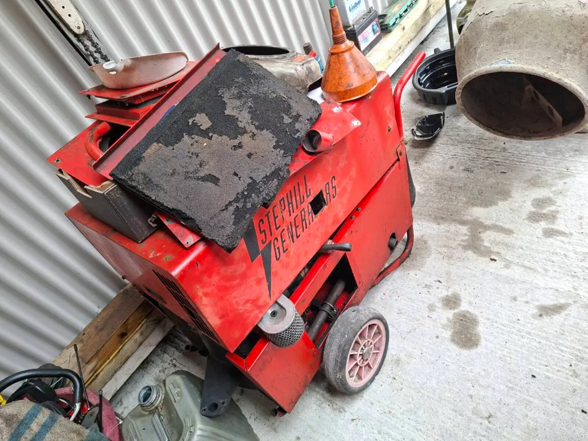 For parts repair Stephill generator 6.5kva - Image 1