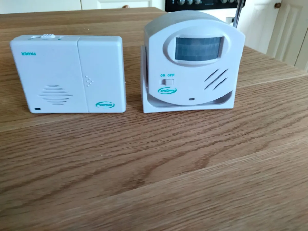 Motion sensor alarm for elderly
