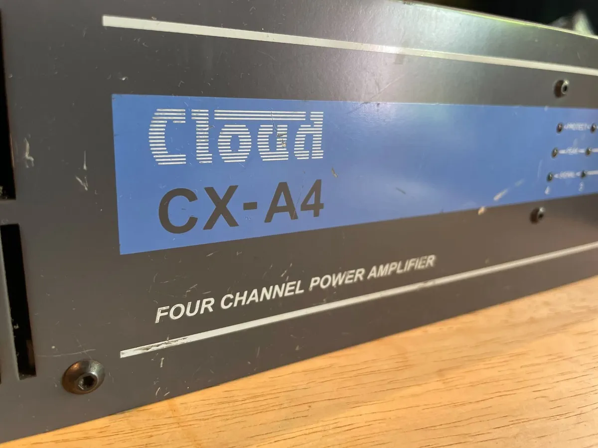 Cloud CX-A4 Four Channel Power Amplifier - Image 3