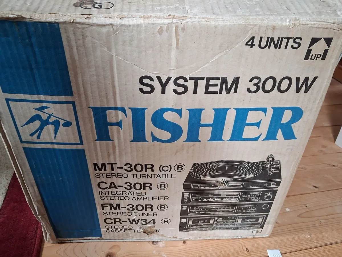 Fisher sanyo stereo x2 units vintage - Image 1