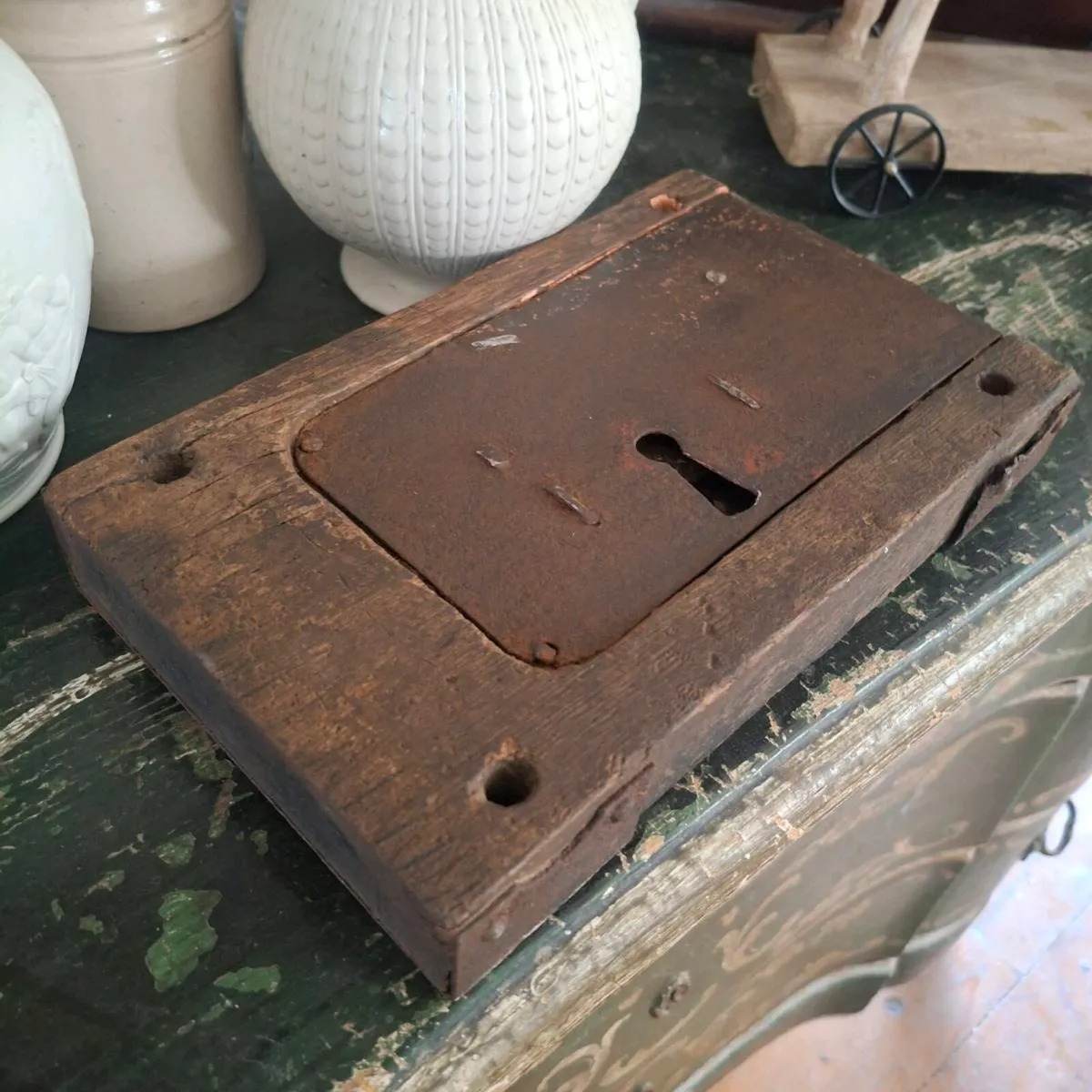 Antique Church Rimlock - Image 2