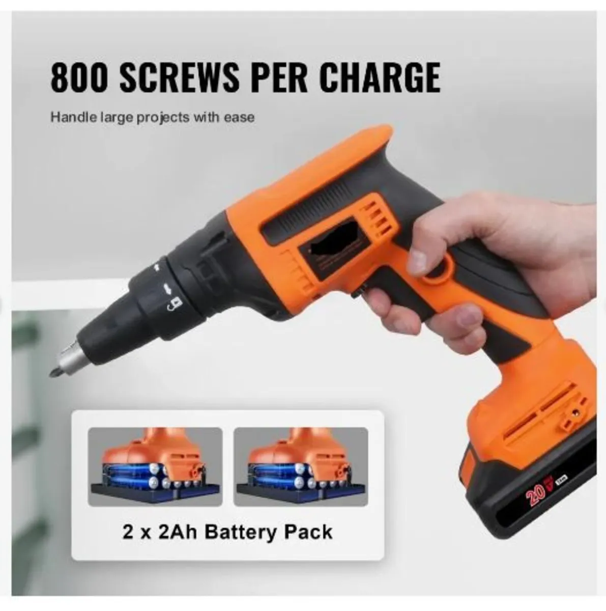 Drywall Screw Gun, 20V Max Drywall - Image 4