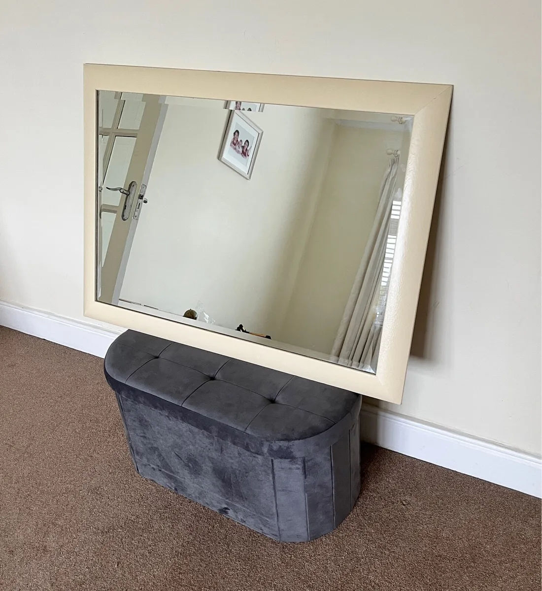 Large Framed Mirror - Image 1
