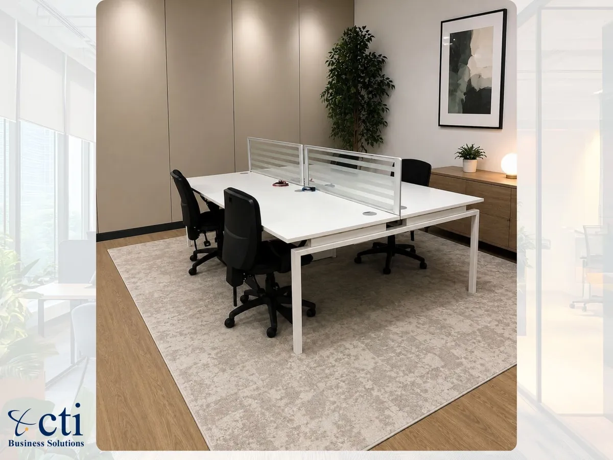 300 Desk, Office Chair & Screen Setups- Per Person - Image 2