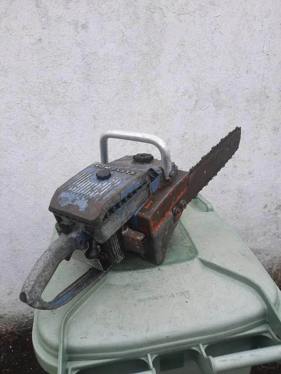 Homelite c52 vintage chainsaw - Image 4