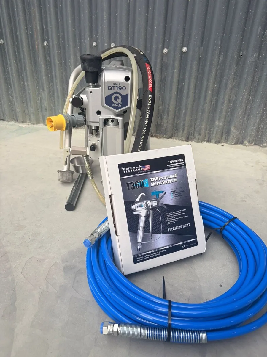 Airless paint sprayer QT190, like new, 110v - Image 1