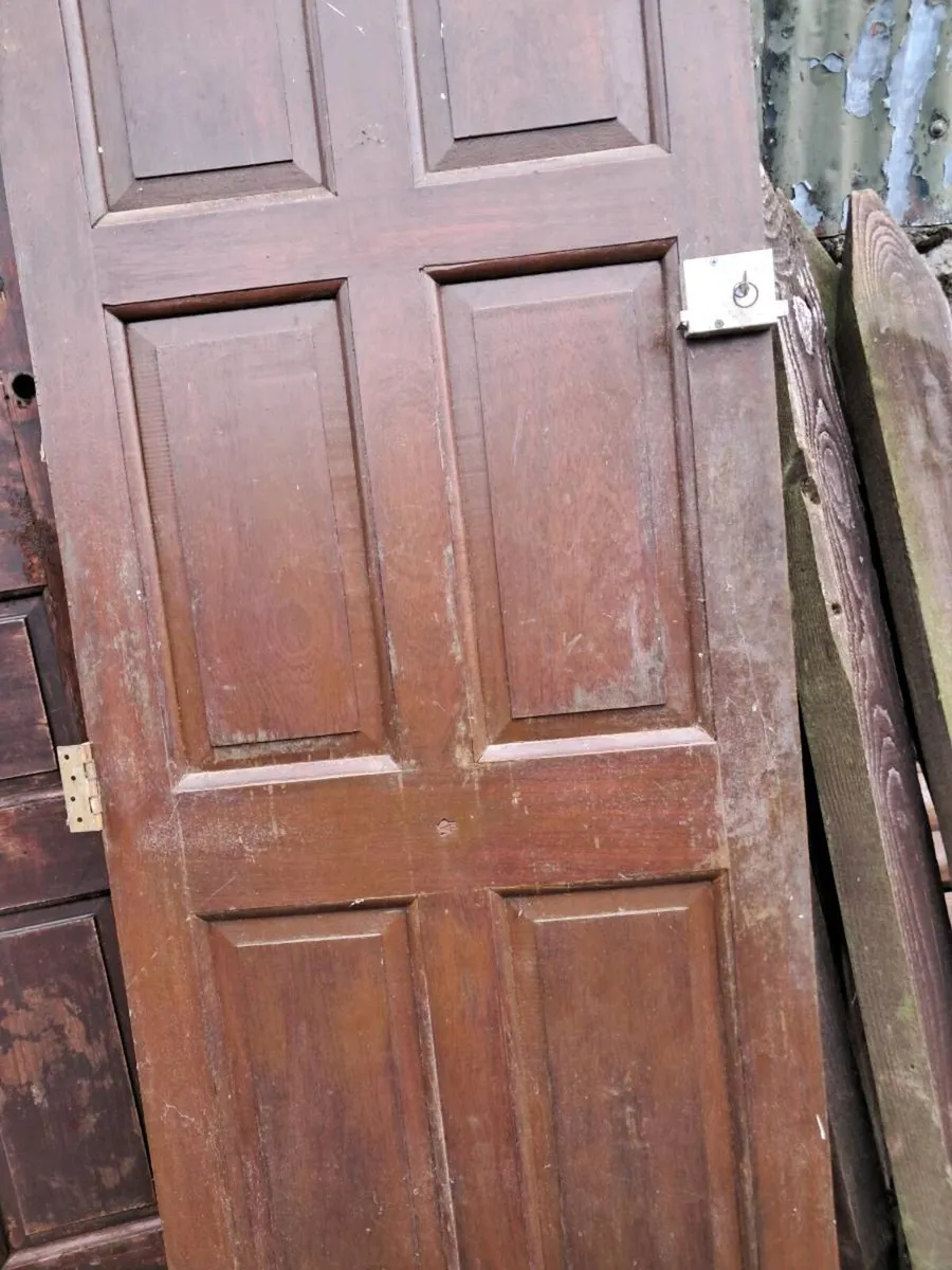 3 teak doors - Image 3