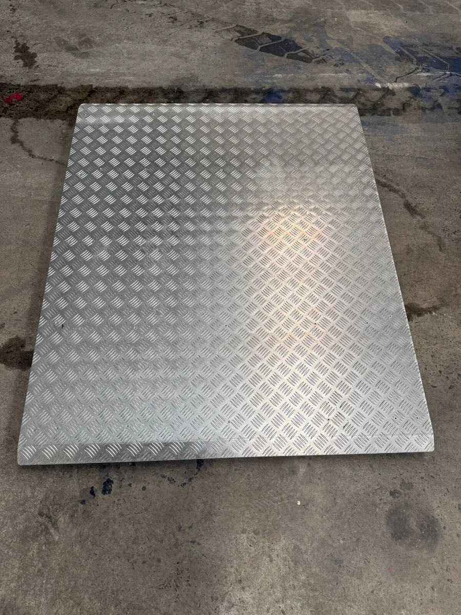 Aluminium Chequer Plate Access Ramp/Container ramp - Image 1