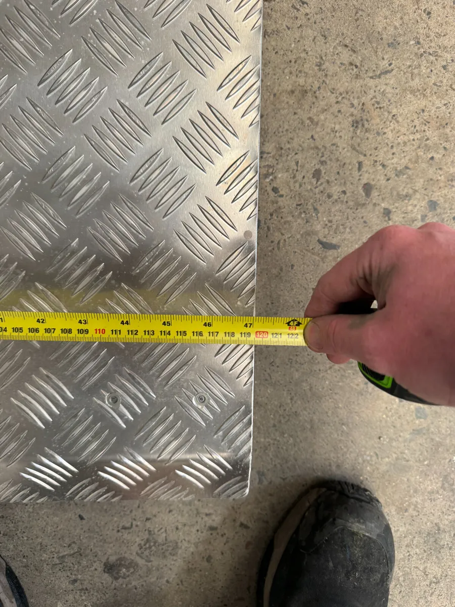 Aluminium Chequer Plate Access Ramp/Container ramp - Image 2