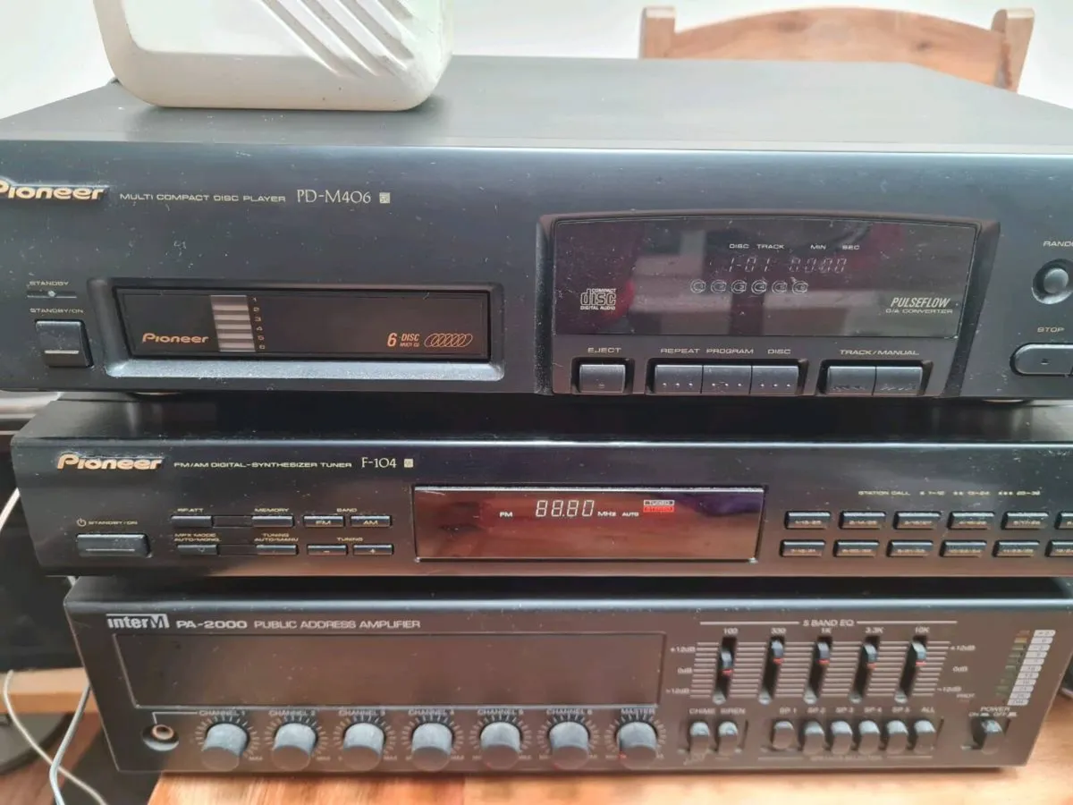 Pioneer and interM sound system - Image 2