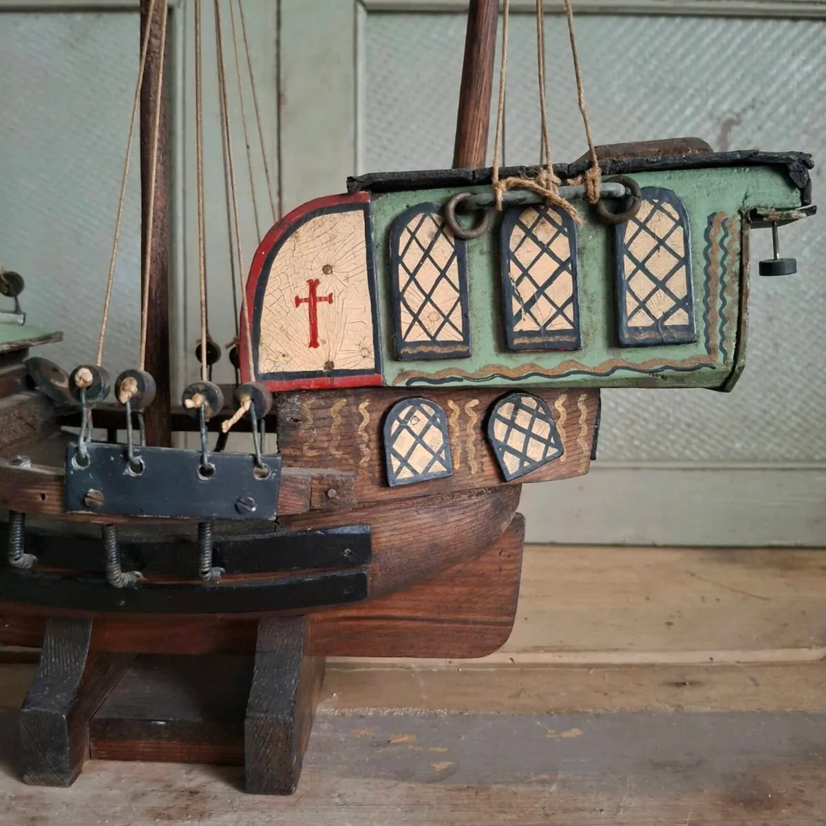 Scratch Built Model Caravel - Image 2