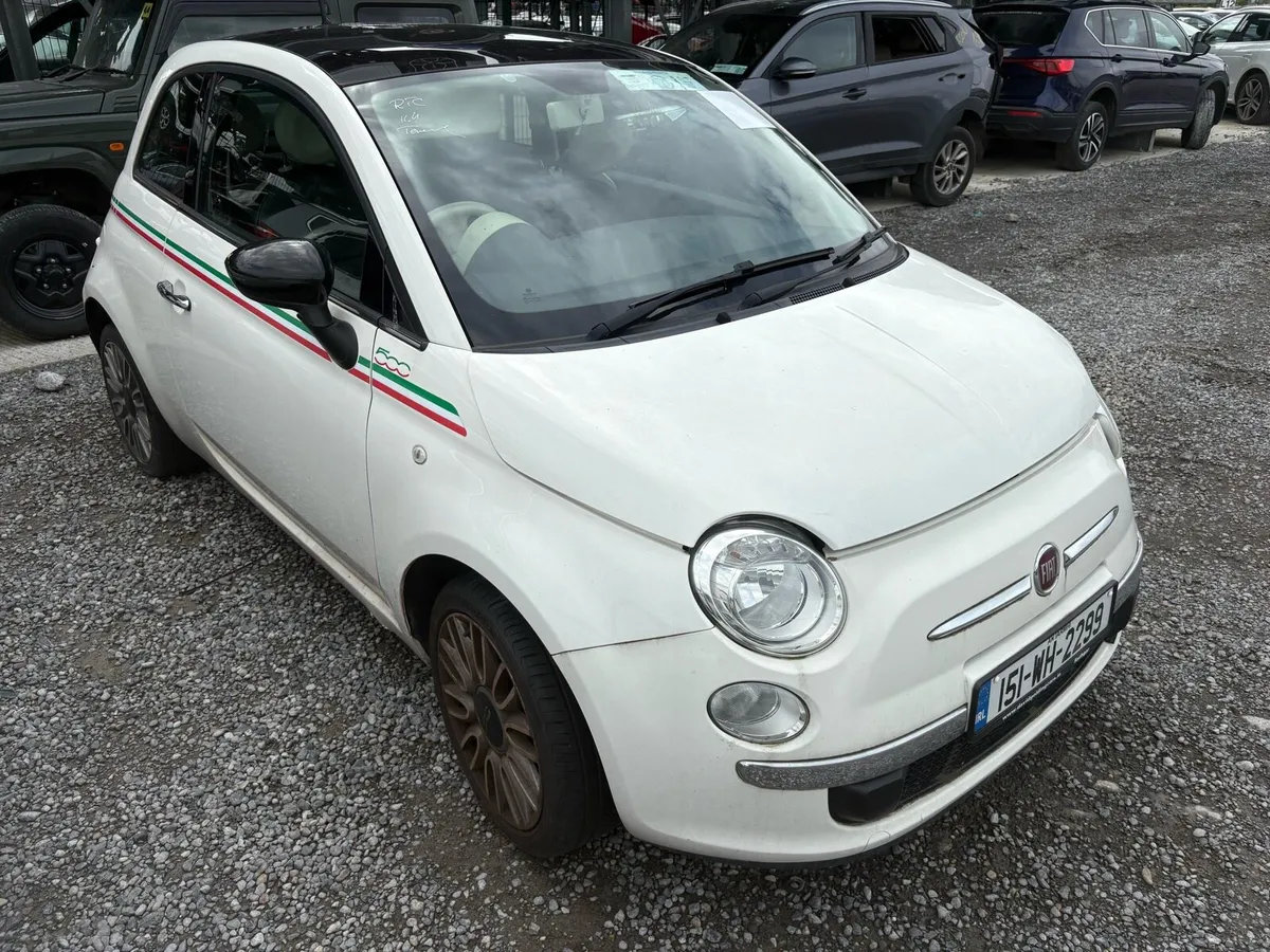 2015 Fiat 500 NCT & TAX 12/26 - Image 2