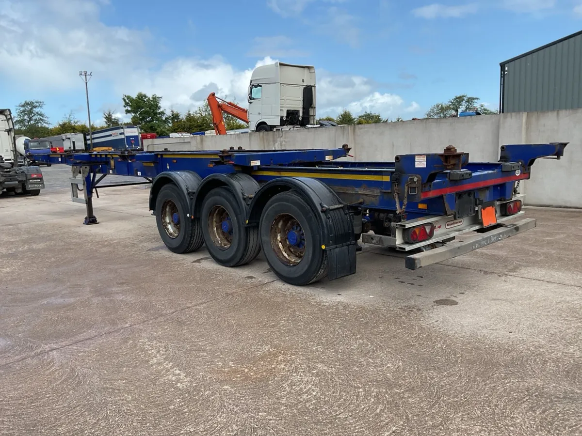 2017 Montracon 45ft Extendable Skeletal Trailer - Image 4