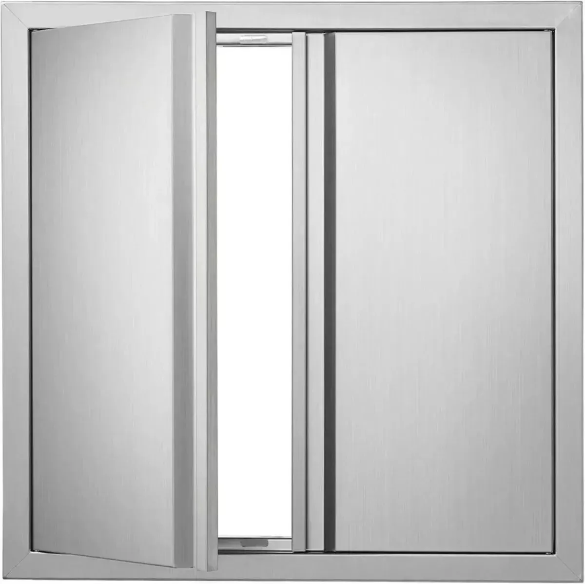 Stainless Steel BBQ Access Door 61x61cm - Image 2