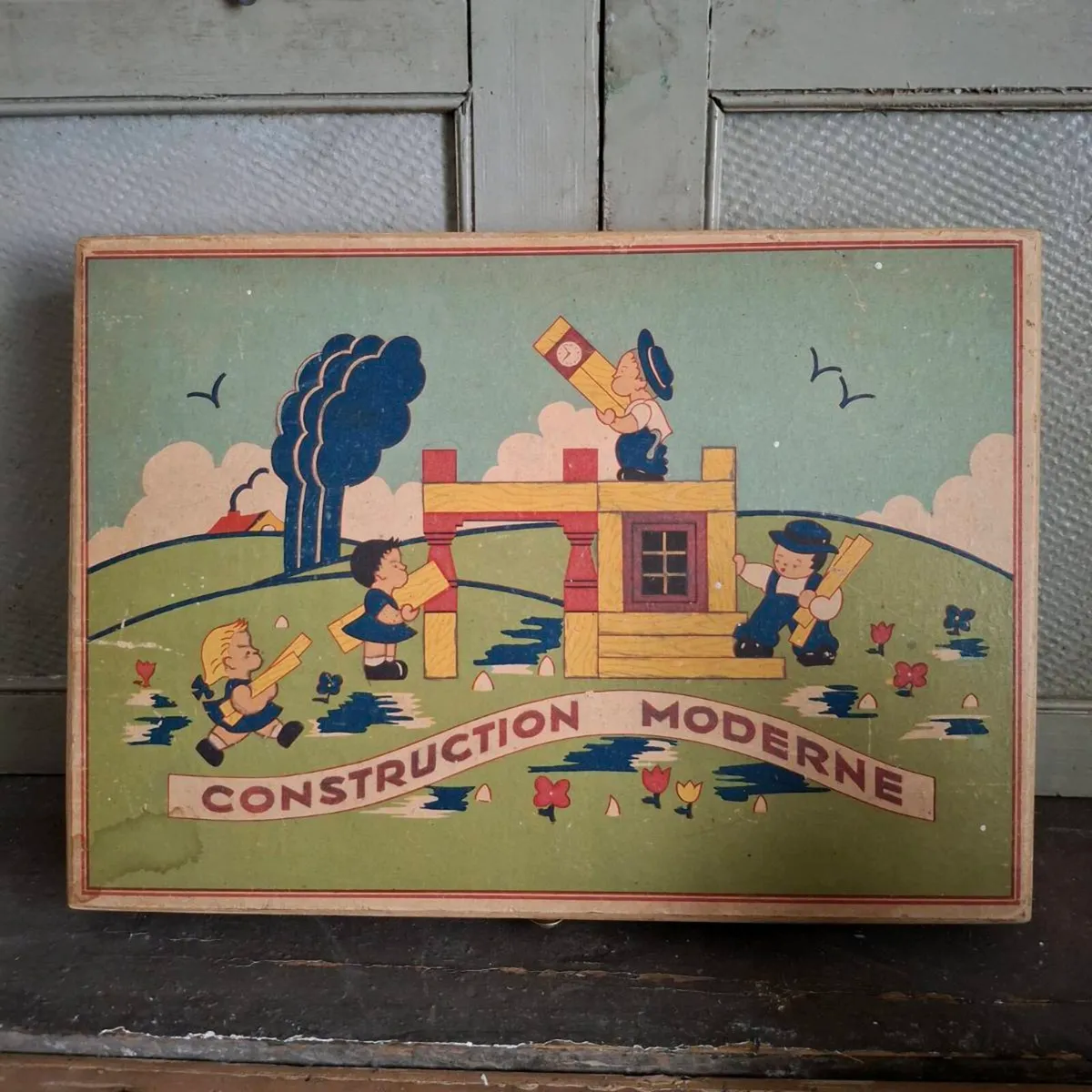 1950s French Building Blocks - Image 2