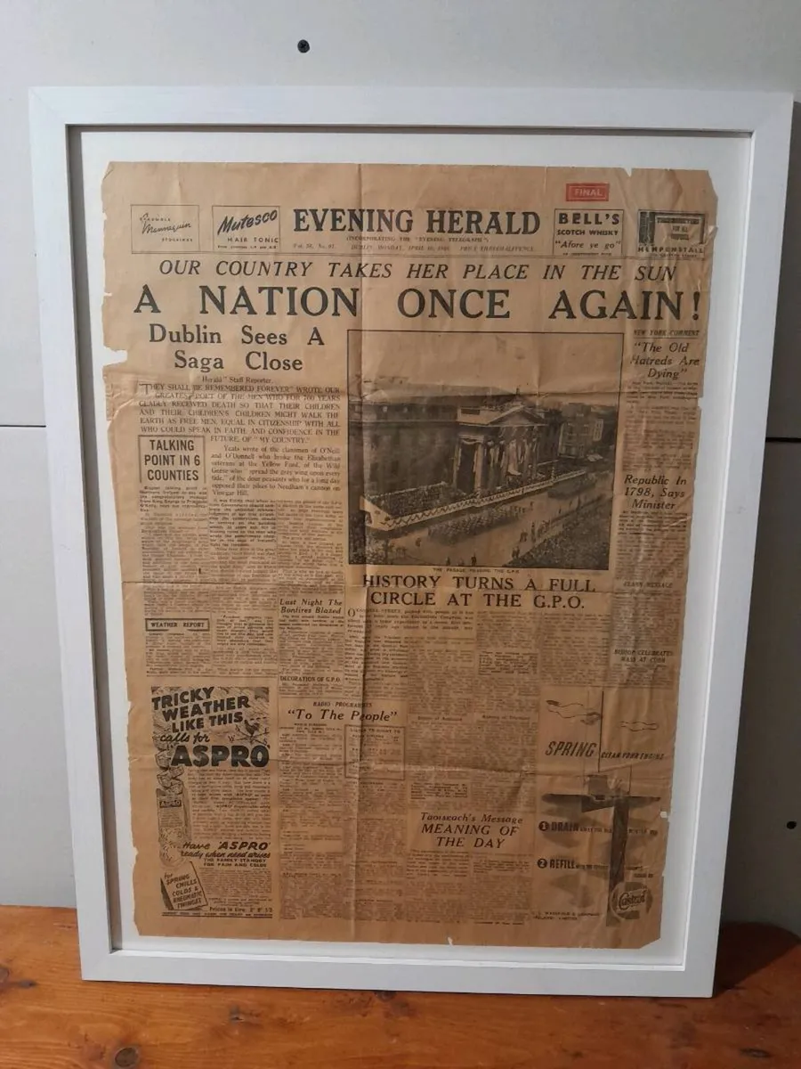 Declaration of the Irish Republic front page