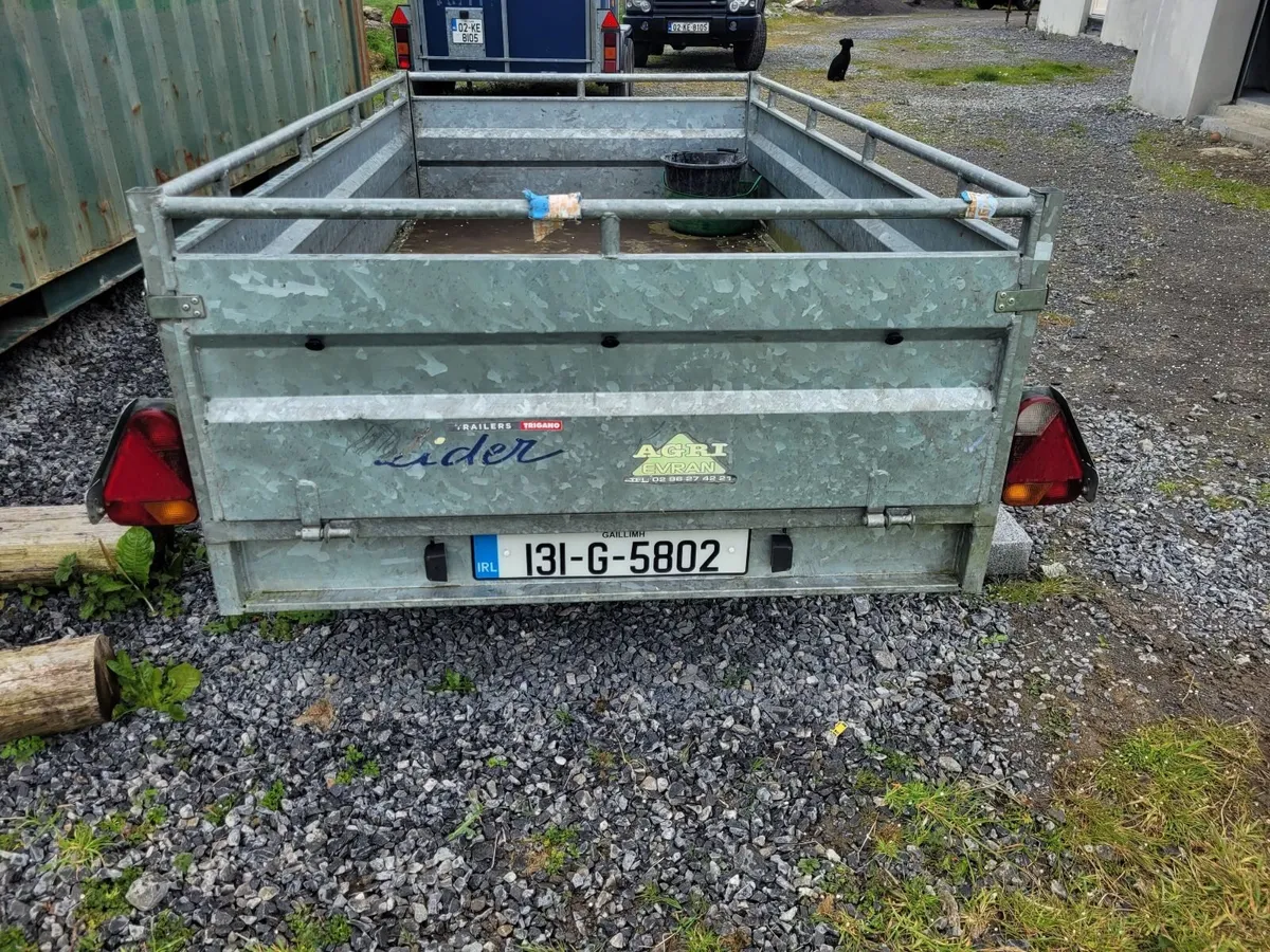 8x4 double axle trailer - Image 3
