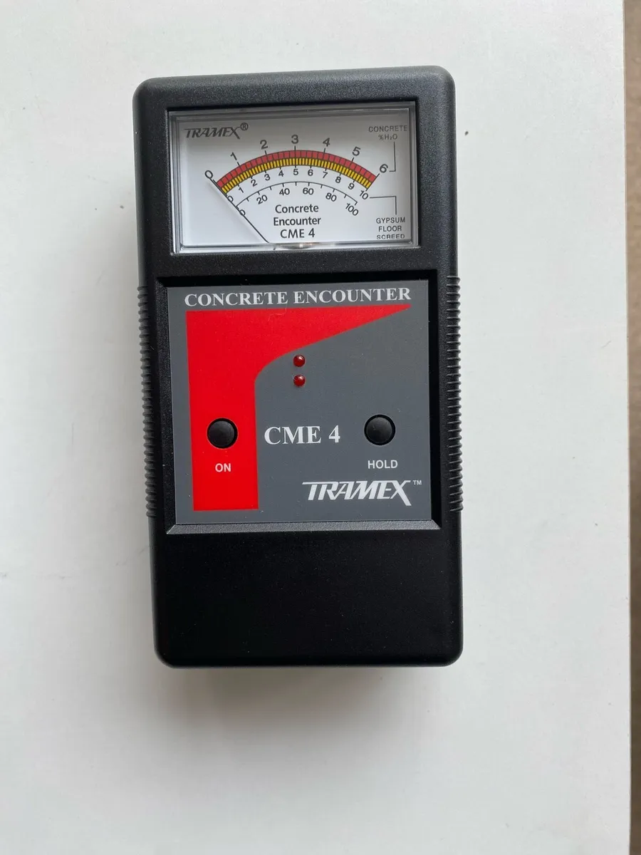 Tramex CME4 Concrete Moisture Meter – NEW - Image 1
