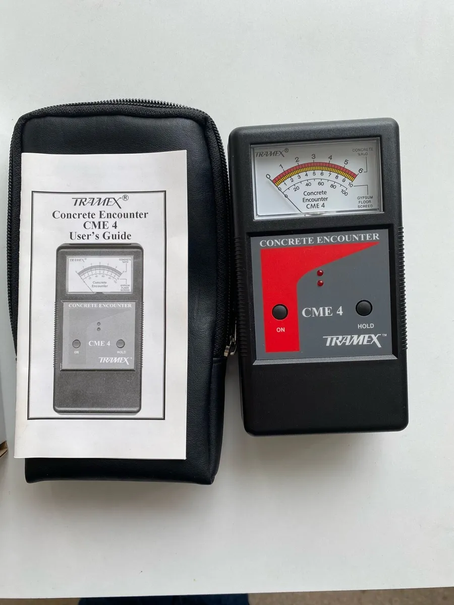Tramex CME4 Concrete Moisture Meter – NEW - Image 2