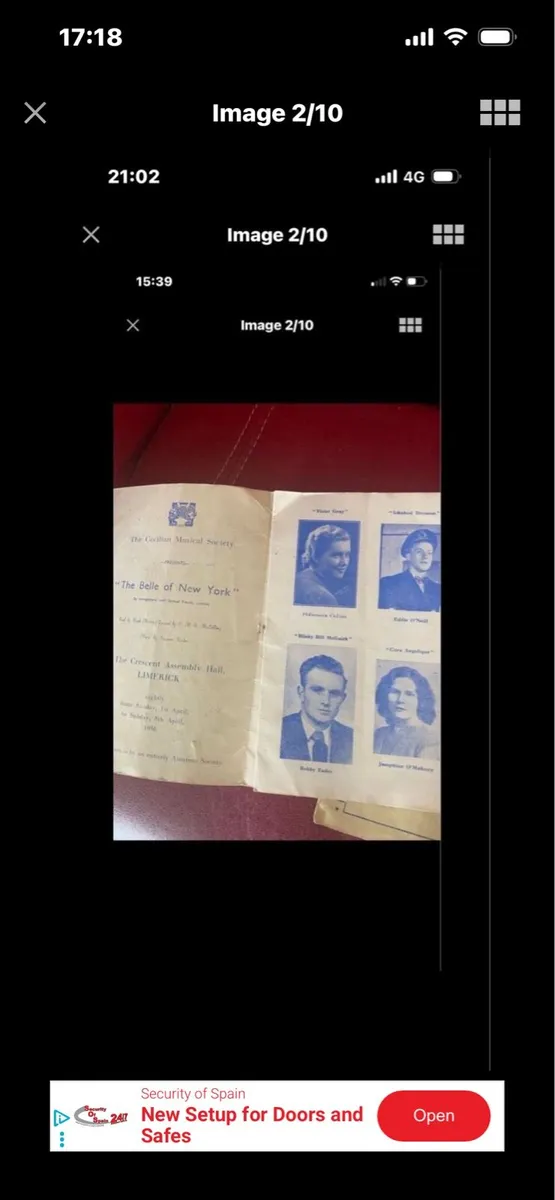 Cecilian Music Society Limerick Programmes - Image 2