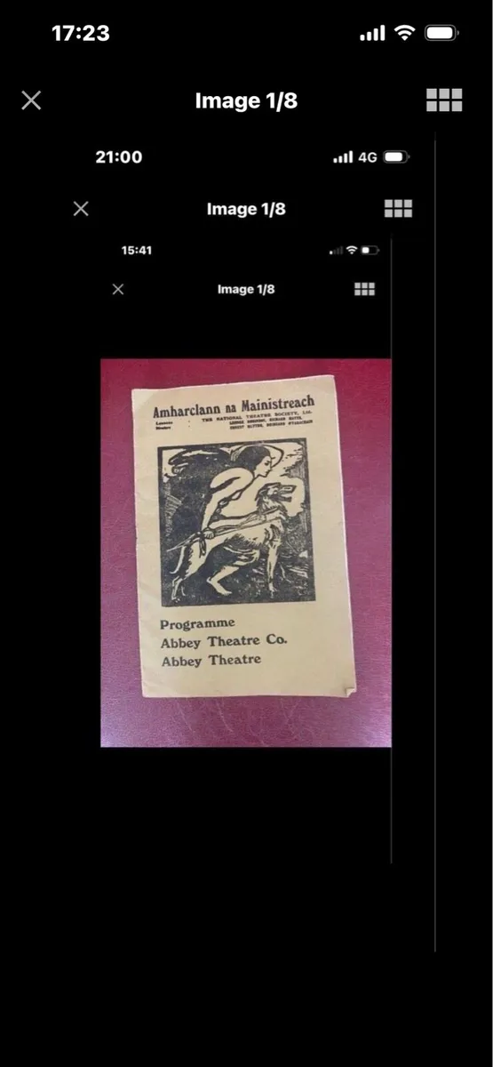 1956 Abbey Theatre Programme - Image 1