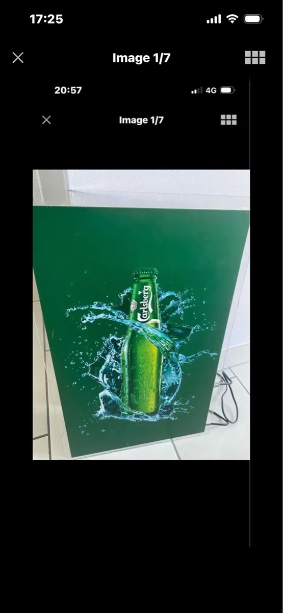Carlsberg Illuminated Indoor Sign - Image 1