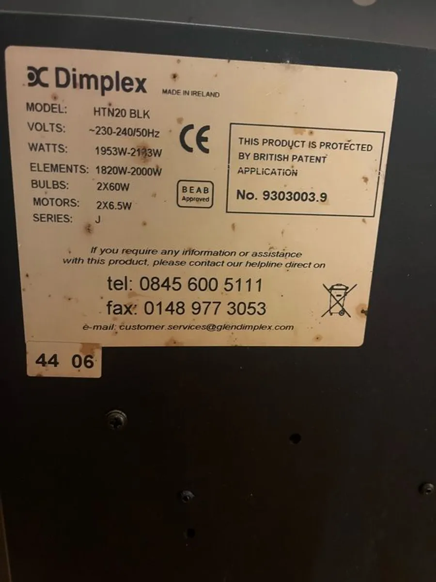 Dimplex Electric Fireplace - Image 3