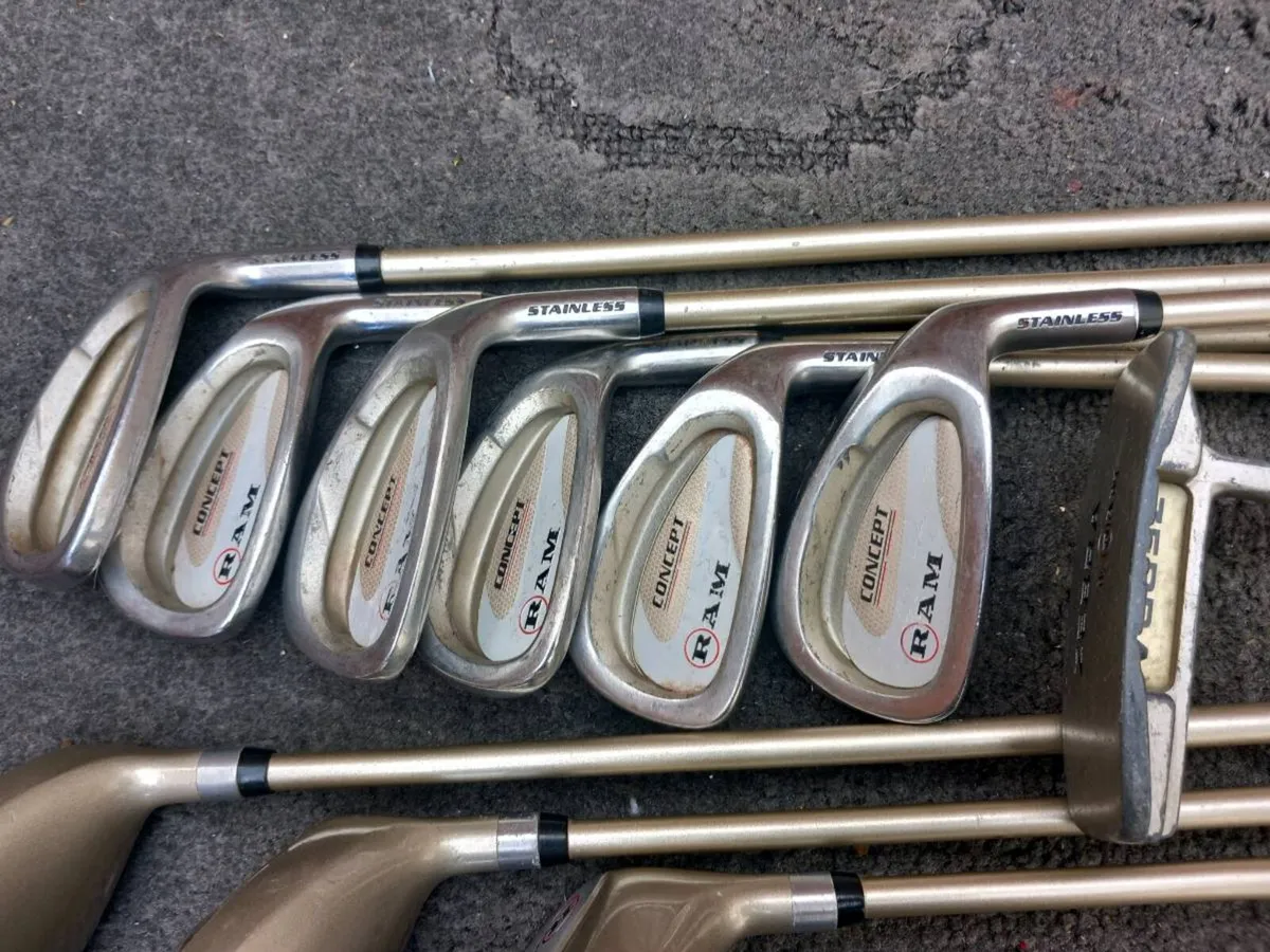 Ram golf clubs.  Right handed clubs. - Image 4
