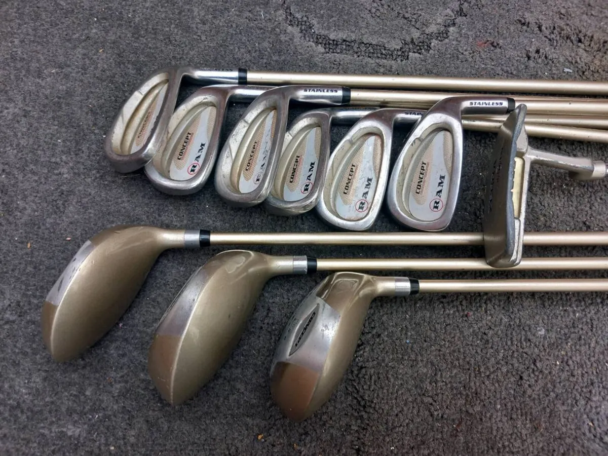 Ram golf clubs.  Right handed clubs. - Image 2