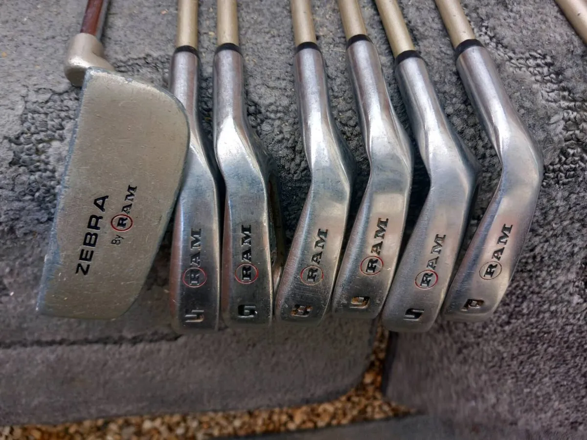 Ram golf clubs.  Right handed clubs. - Image 3