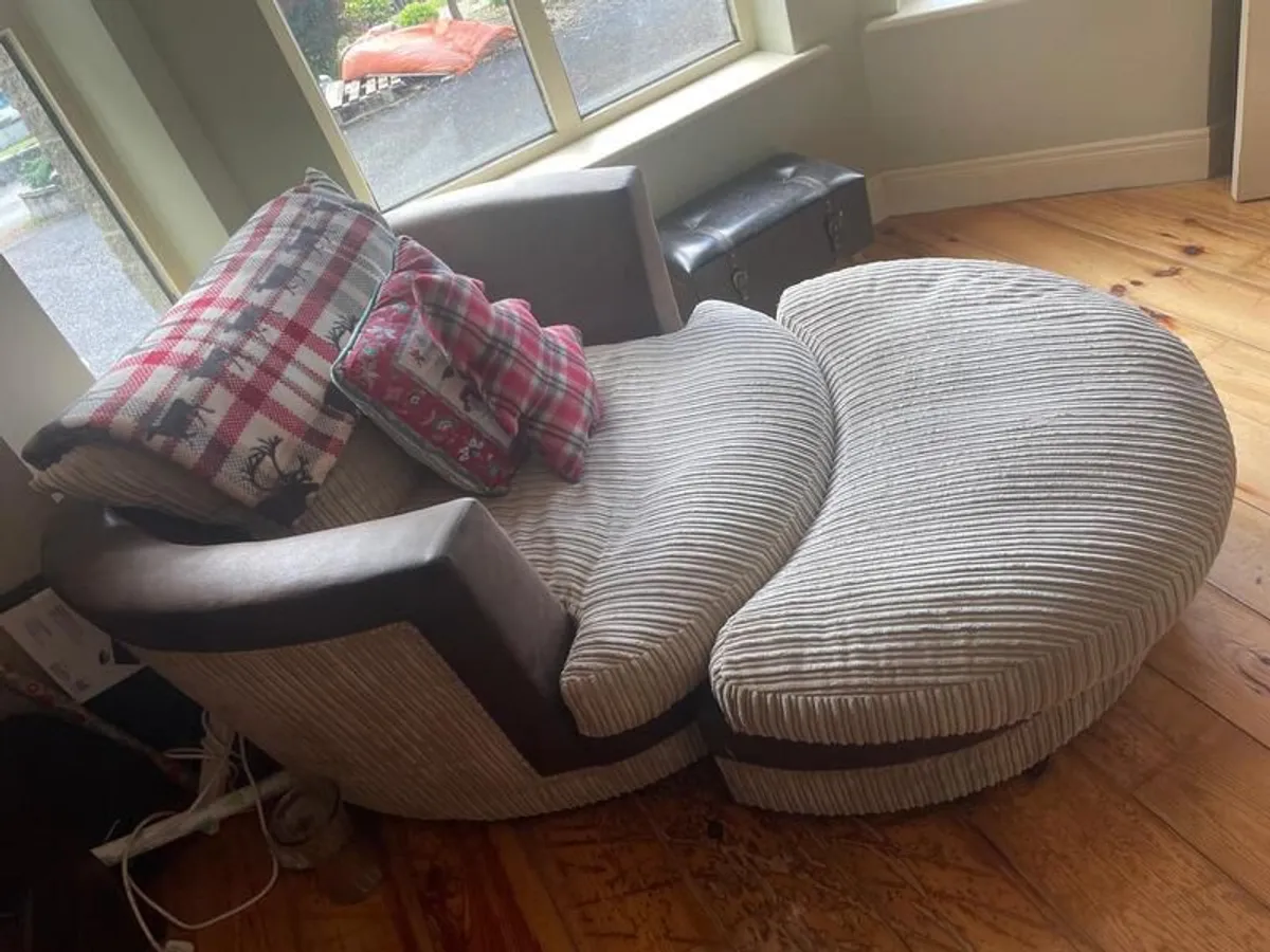 Couch and cuddler for sale. - Image 2