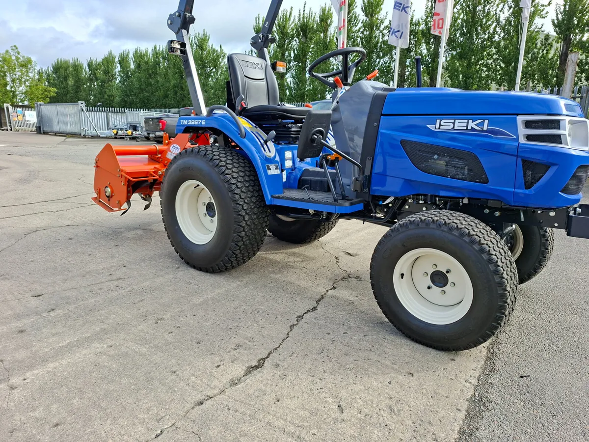 Iseki TM3267 Compact Tractor FREE ROTAVATOR - Image 1