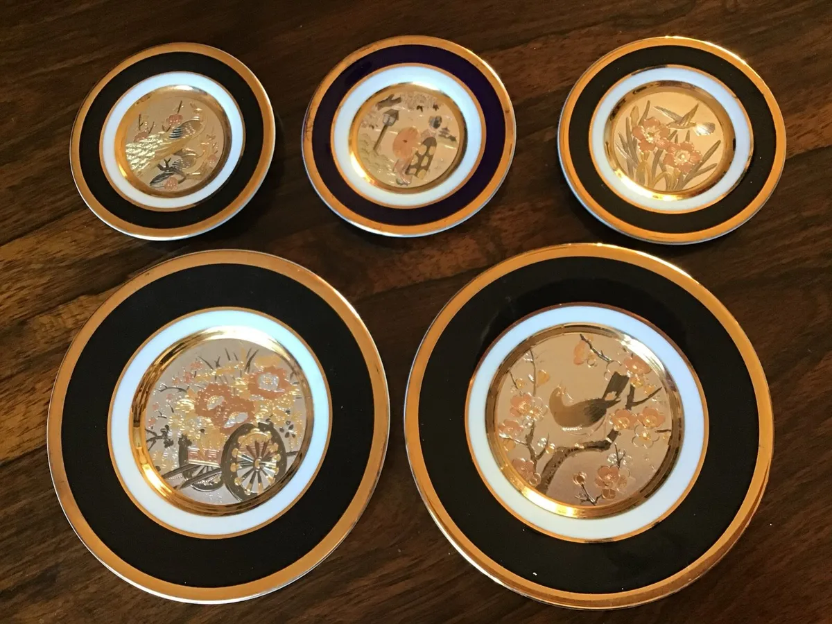 Rare- The Art of Chokin.24KT.Gold Ware - Image 1