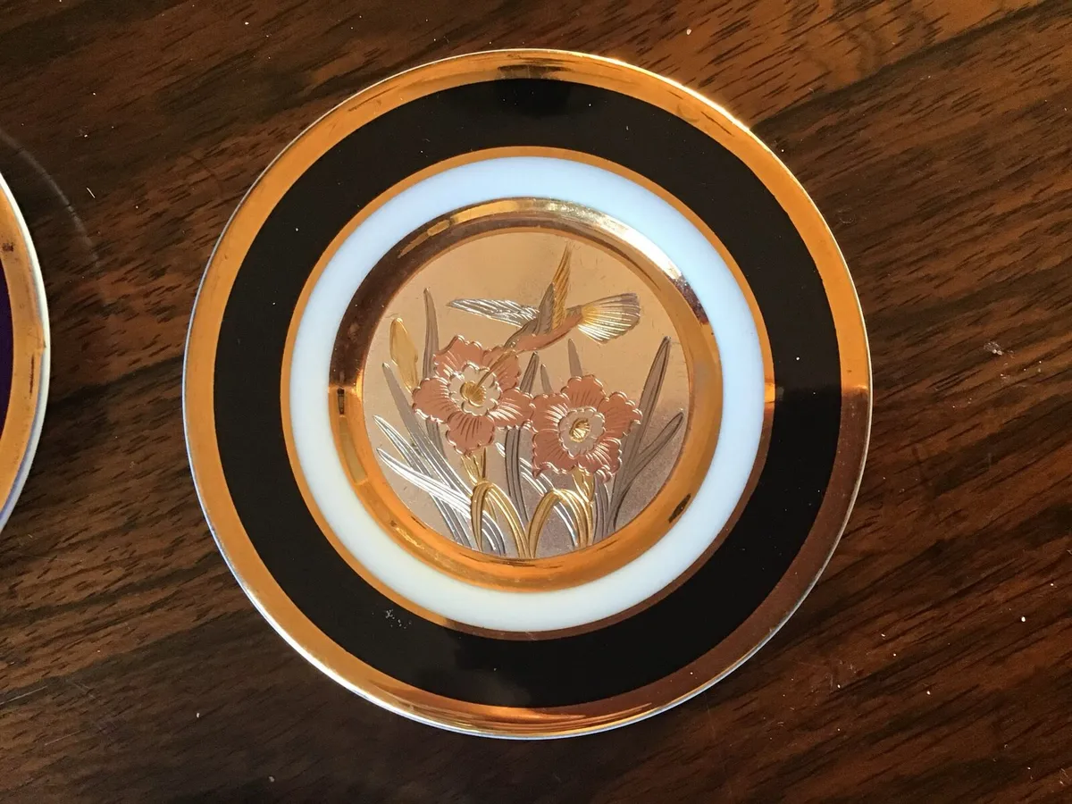 Rare- The Art of Chokin.24KT.Gold Ware - Image 2