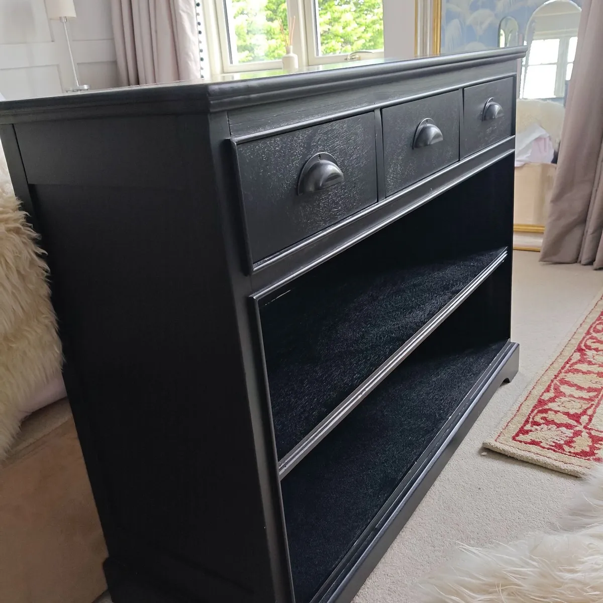 Black Console cabinet - Meadows & Byrne - Image 2