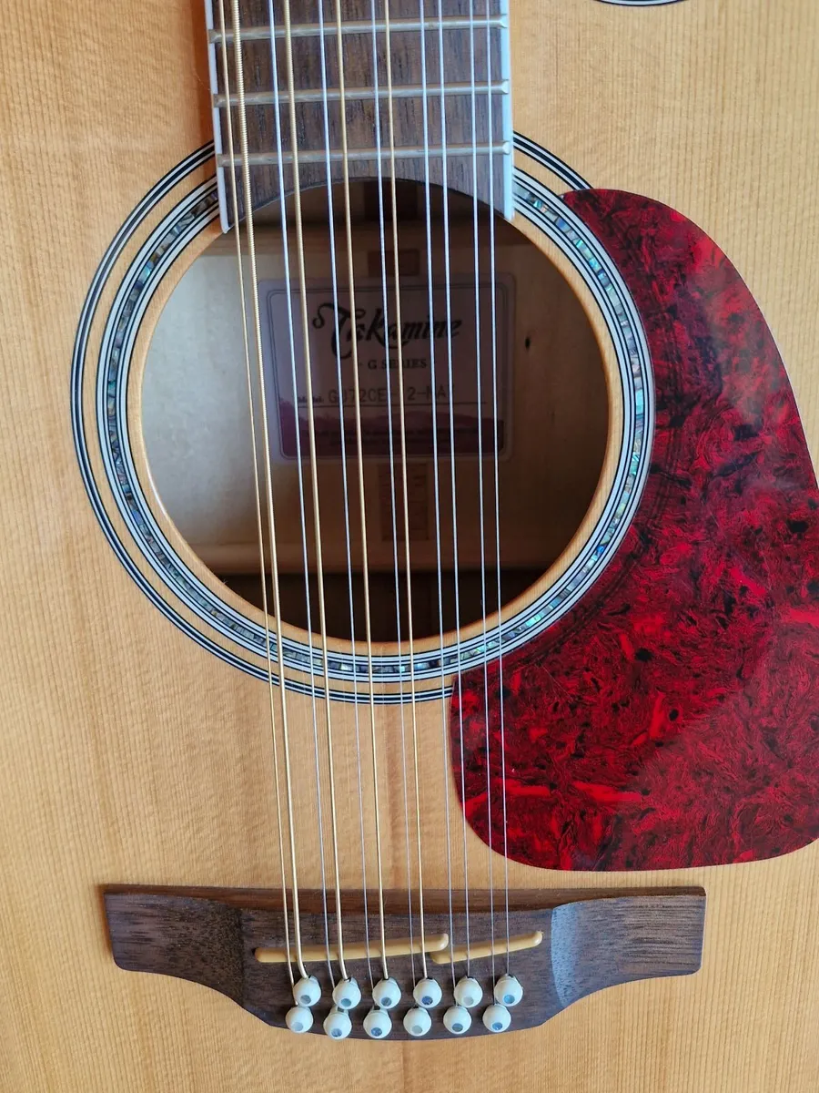 TAKAMINE 12 STRING ACOUSTIC/ELECTRIC GUITAR - Image 4