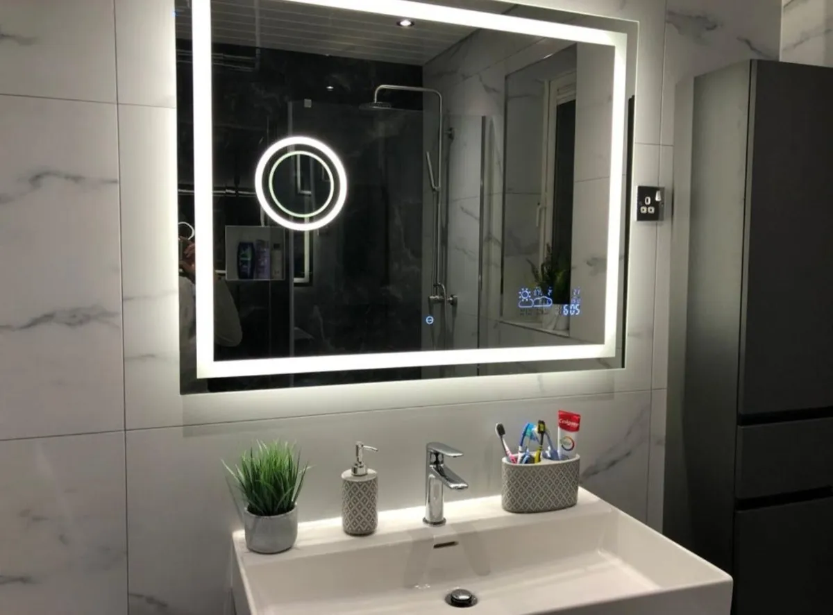 LED Bathroom Mirrors Ensuite Many Sizes and Shapes - Image 2