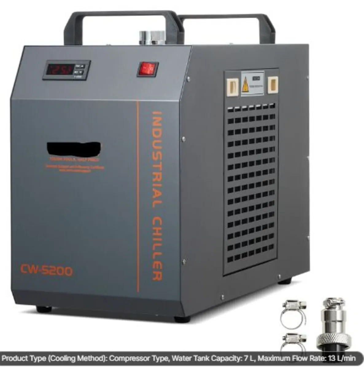 Industrial Water Chiller, CW-5200,Industrial Water - Image 1